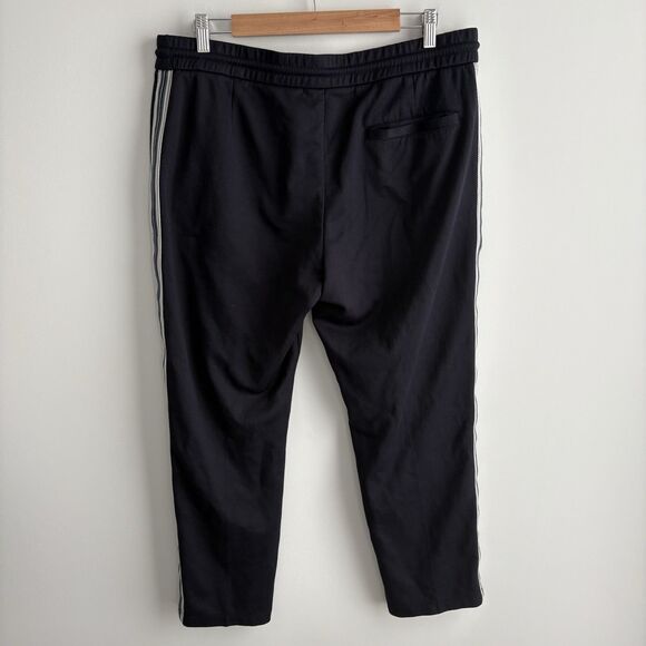 Vince Black Performance Jacket and Joggers with White Stripes track suit. - Picture 4 of 11